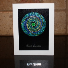 Blue Solace Card